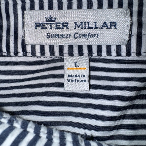 Peter Millar Men’s Polo Shirt, Size L - Picture 3 of 6